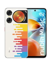 ZTE Nubia Music 2 4+256GB 6.7" 4G Melody Wave White Brandizzato