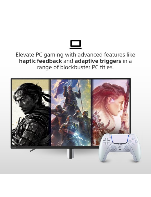 Sony DualSense v3 Pearl Bluetooth/USB Gamepad Analogue / Digital PlayStation 5