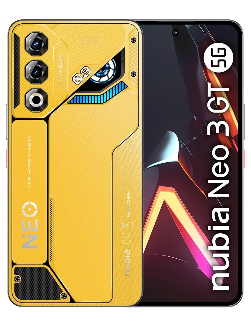 ZTE Nubia Neo3 GT 12+256GB 6.8" 5G Electro Yellow Italia