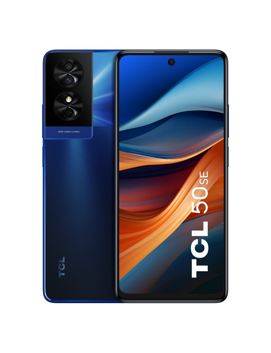 TCL 50 SE 17.2 cm (6.78") Dual SIM Android 14 4G USB Type-C 6 GB 256 GB 5010 mAh Blue