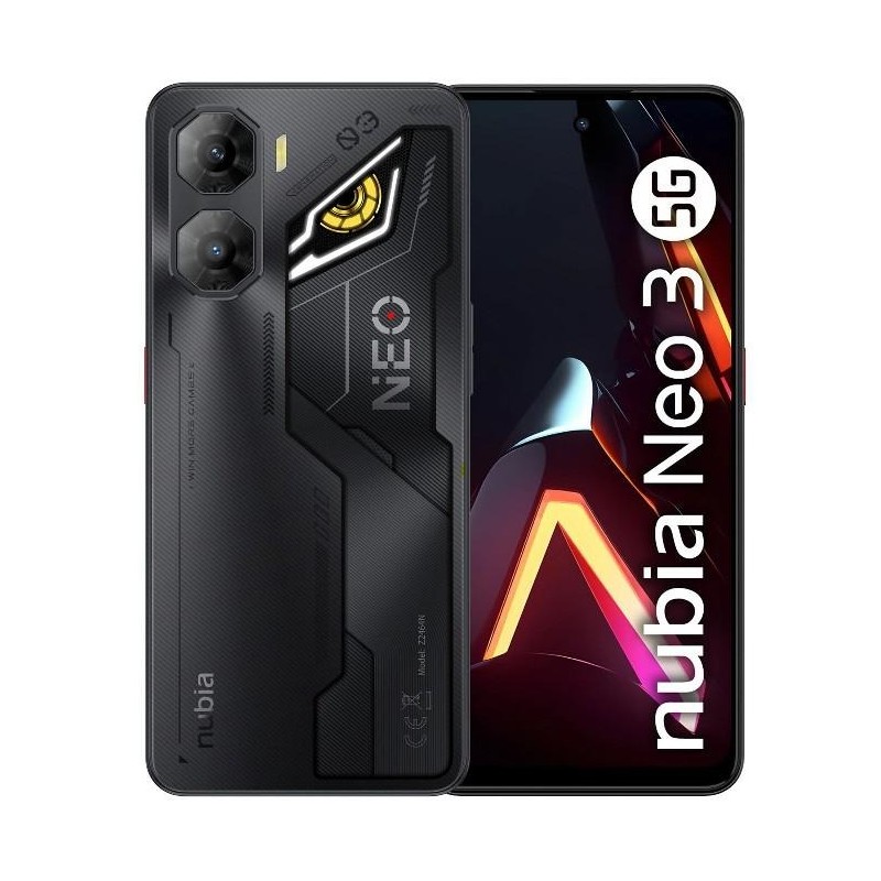 ZTE Nubia Neo3 8+256GB 6.8" 5G Shadow Black Europa