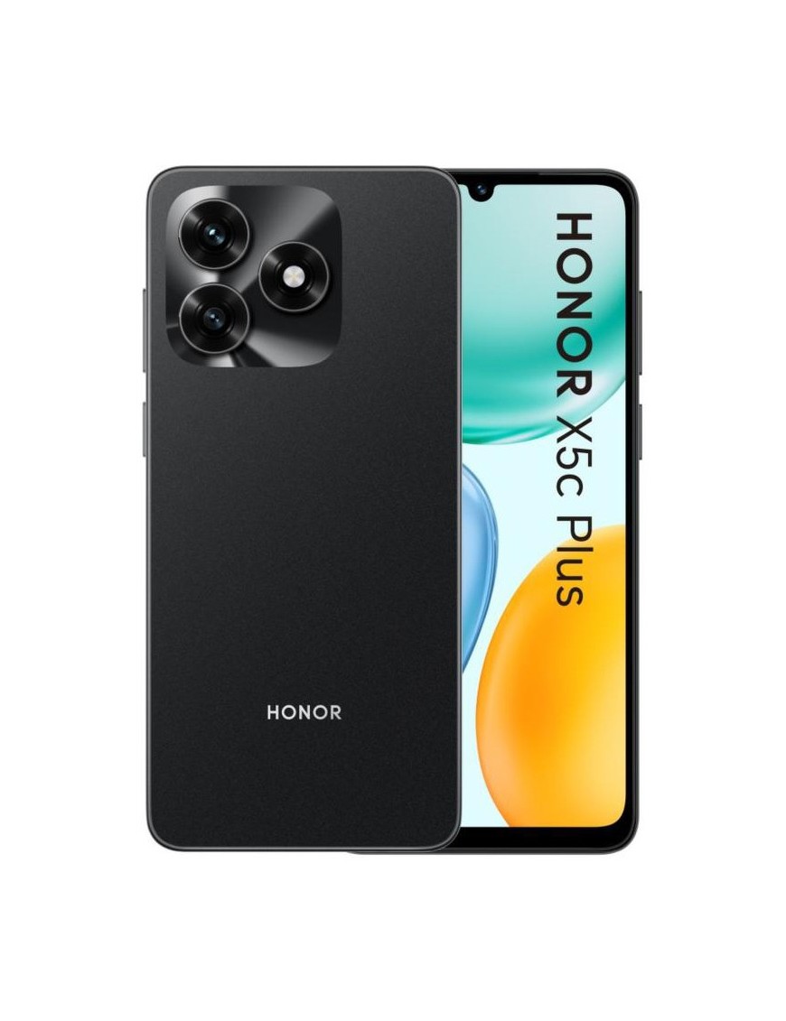 Honor X5C Plus 4+128GB 6.7" 4G Midnight Black Dual Sim Italia