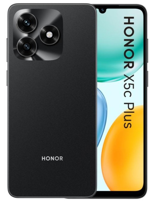Honor X5C Plus 4+128GB 6.7" 4G Midnight Black Dual Sim Italia