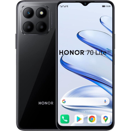 Honor 70 Lite 4+128GB 6.5" 5G Midnight Black Operatore
