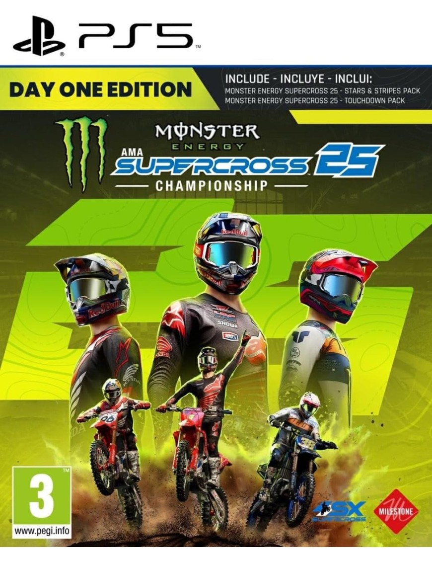 PS5 Monster Energy Supercross 25 The Official Videogame D1 Ed EU
