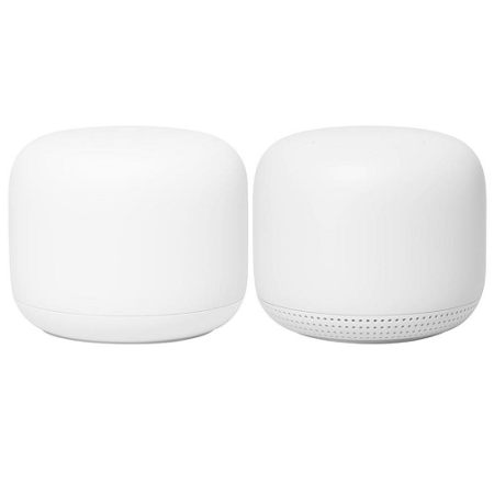 Google Nest WiFi Router + Point Bianco