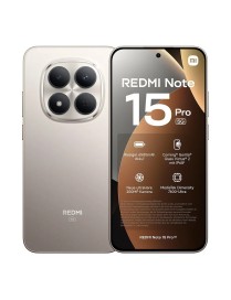 Xiaomi Redmi Note 15 Pro 12+512GB 6.83" 5G Titanium Europa