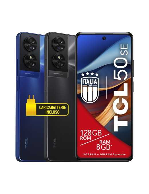 TCL 50 SE 17.2 cm (6.78") Dual SIM Android 14 4G USB Type-C 4 GB 128 GB 5010 mAh Grey