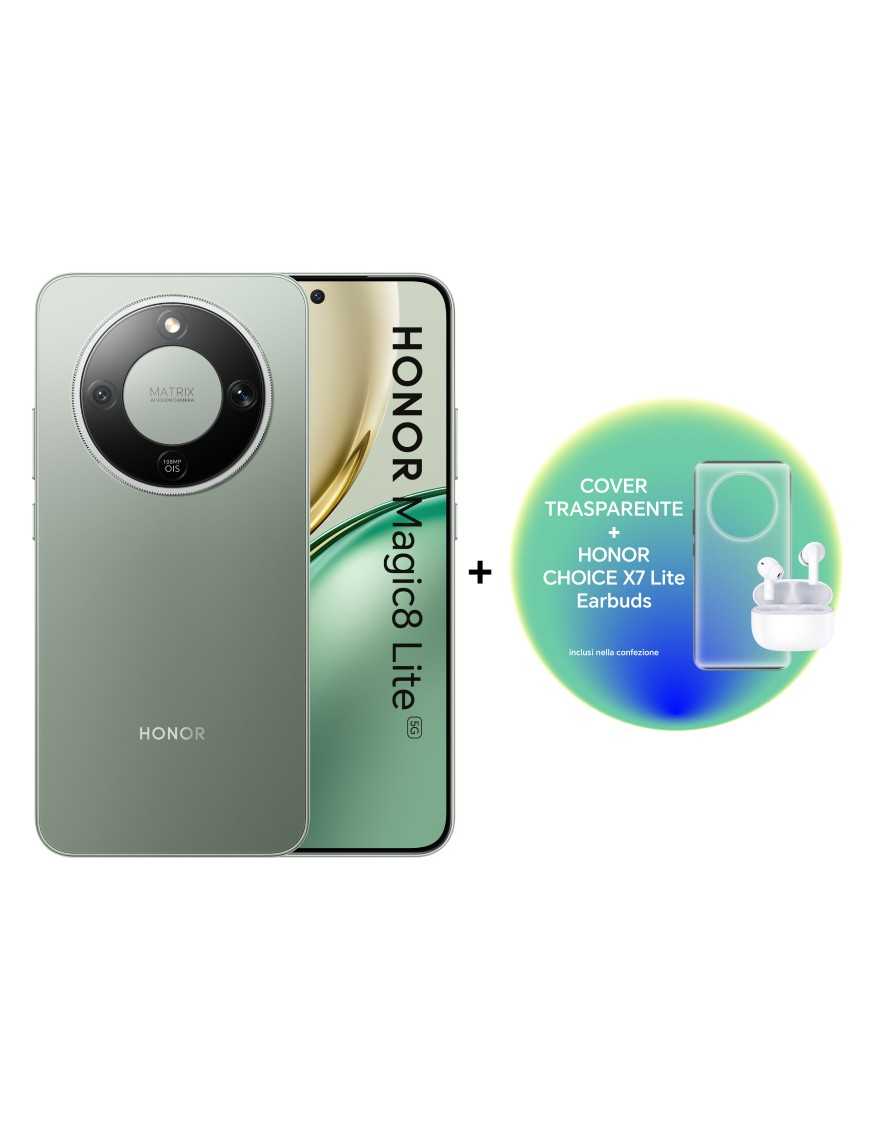 Honor Magic8 Lite 5G 17.2 cm (6.79") MagicOS 9.0 USB Type-C 8 GB 256 GB 7500 mAh Green