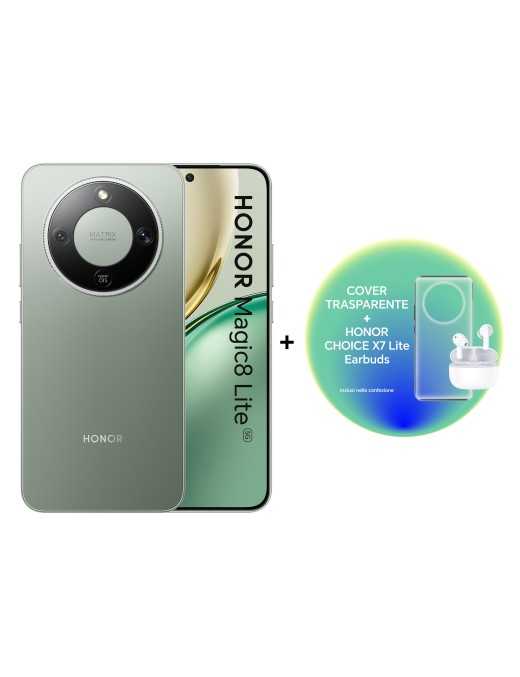 HONOR Magic8 Lite 8+256GB + cover + Choice X7 Lite Earbuds Forest Green Italia
