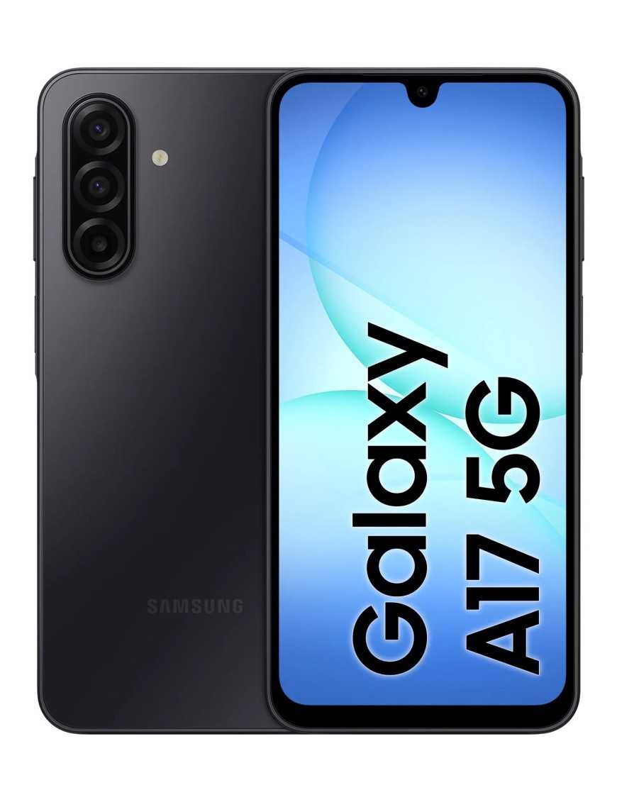 Samsung Galaxy A17 5G SM-A176 8+256GB 6.7" Black Dual Sim Europa TIM
