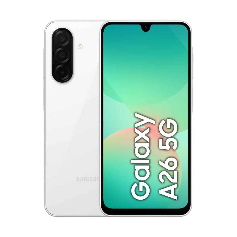 Samsung Galaxy A26 5G SM-A266 6+128GB 6.7" White Dual Sim Europa TIM