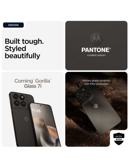 Motorola Moto G77 8+256GB 6.78" 5G Pantone Black Olive Dual Sim Europa TIM