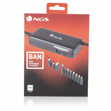 NGS Alimentatore Universale Ban fino a 90W Protezioni 11 Adattatori