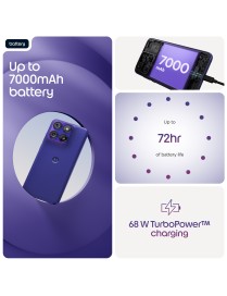 Motorola edge 70 fusion 17.2 cm (6.78") Dual SIM Android 16.0 5G USB Type-C 8 GB 256 GB 5200 mAh Violet