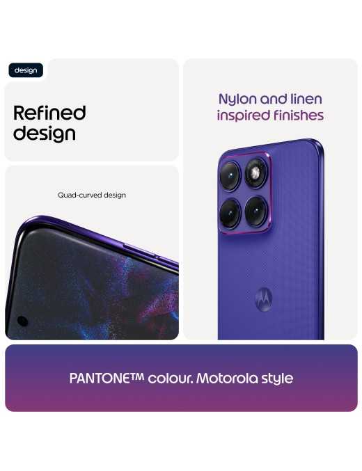 Motorola edge 70 fusion 17.2 cm (6.78") Dual SIM Android 16.0 5G USB Type-C 8 GB 256 GB 5200 mAh Violet