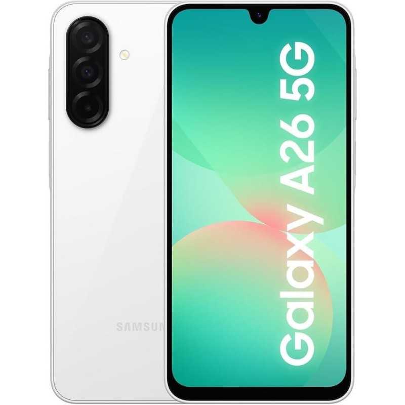 Samsung Galaxy A26 5G SM-A266 8+256GB 6.7" White Dual Sim Italia Wind3