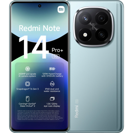 Xiaomi Redmi Note 14 Pro+ 12+256GB 6.67" 5G Frost Blue Europa