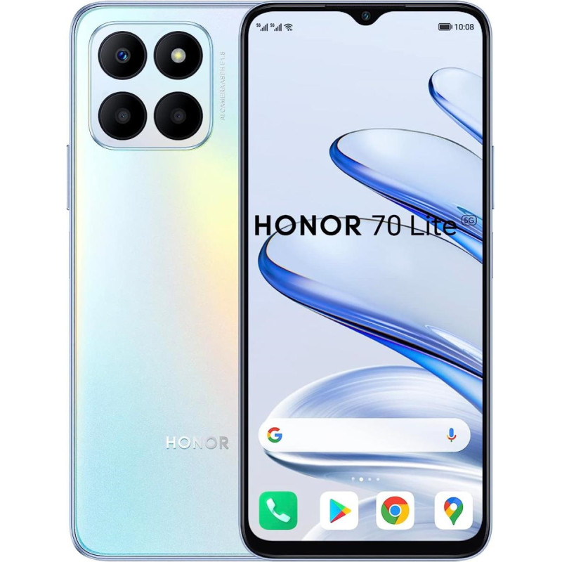 Honor 70 Lite 4+128GB 6.5" 5G Titanium Silver EU