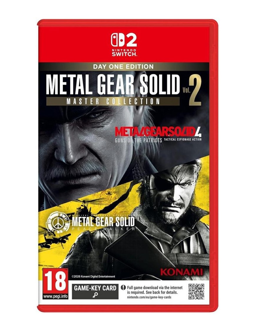 Switch 2 Metal Gear Solid: Master Collection Vol. 2 - Day One Ed