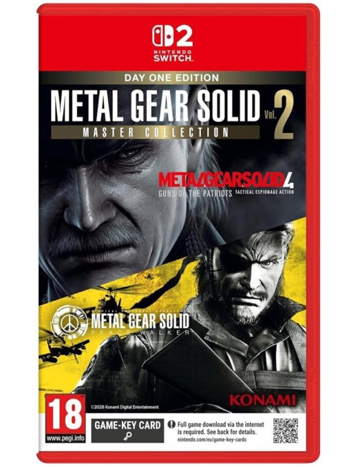 Switch 2 Metal Gear Solid: Master Collection Vol. 2 - Day One Ed