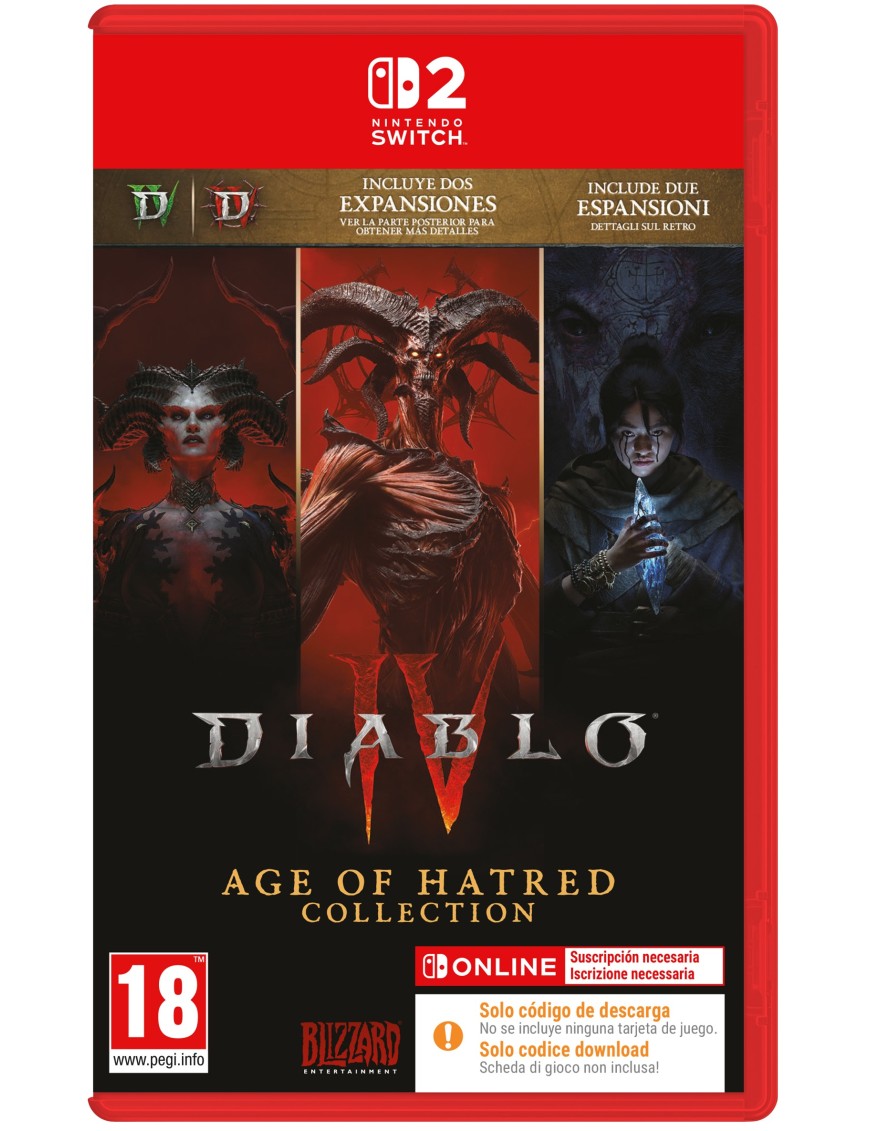 Switch 2 Diablo IV - Age of Hatred Collection