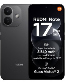 Xiaomi Redmi Note 17 Pro 5G 6,83" 6GB+256GB Black Europa