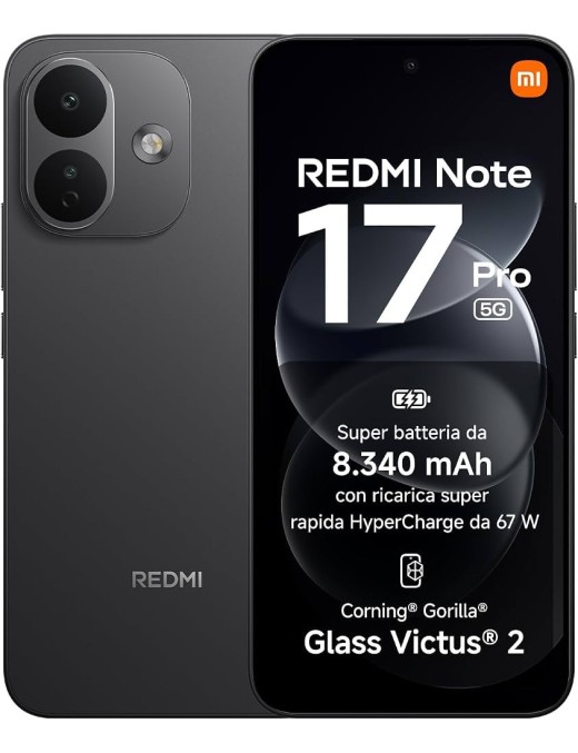 Xiaomi Redmi Note 17 Pro 5G 6,83" 8GB+512GB Black Europa