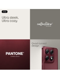 Motorola edge 70 pro 17.2 cm (6.78") Dual SIM Android 16.0 5G USB Type-C 8 GB 256 GB 6500 mAh Bordeaux