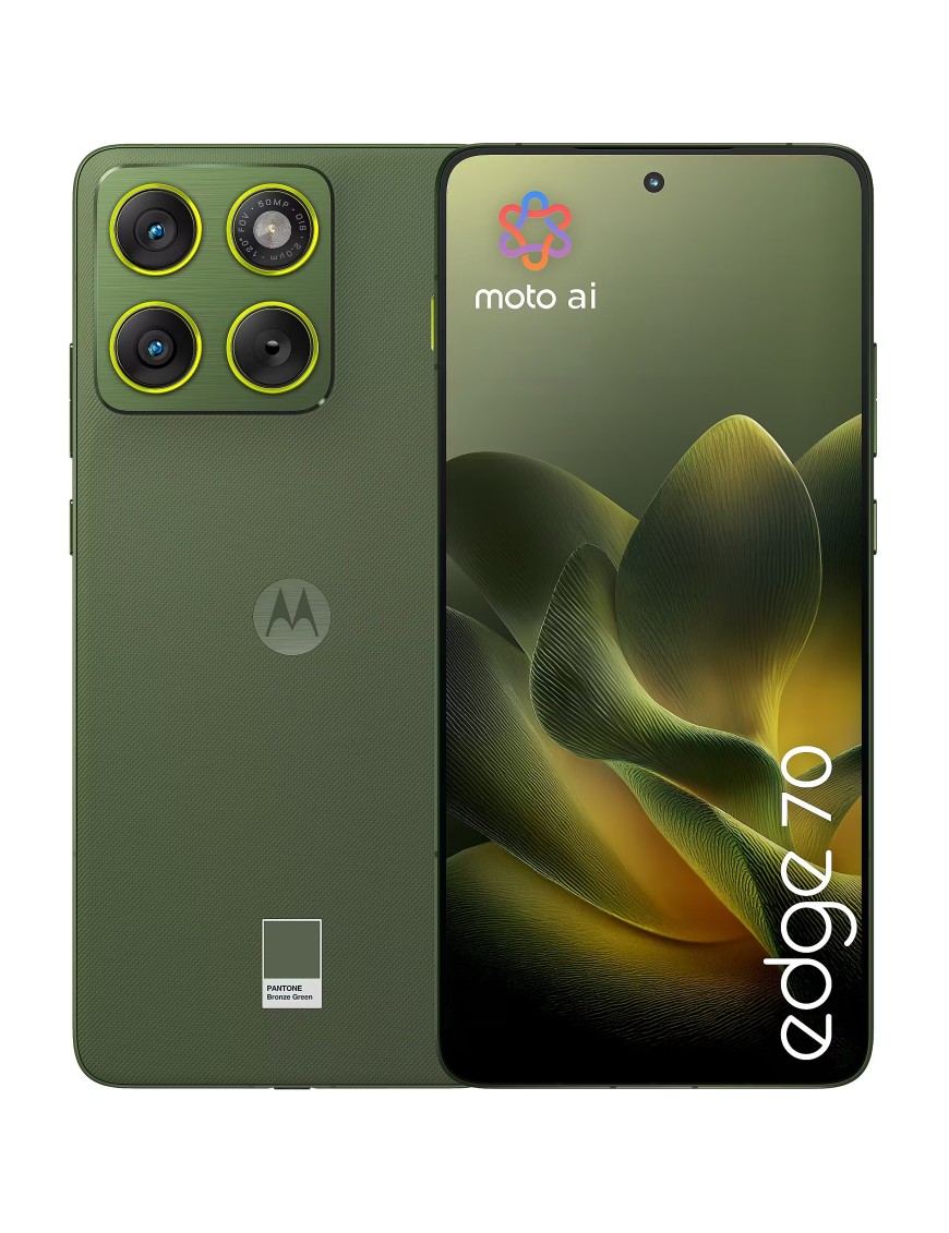 Motorola Edge 70 5G 12+512GB 6.7" PANTONE Bronze Green Europa TIM
