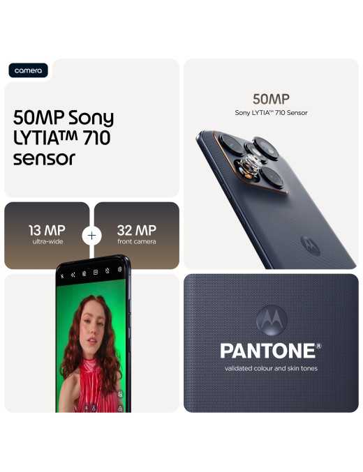 Motorola Edge 70 Fusion 5G 8+512GB 6.78" PANTONE Silhouette Dual Sim Europa Wind3