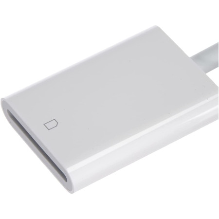 Apple Lettore per Fotocamera da Lightning a Scheda SD MJYT2ZM/A