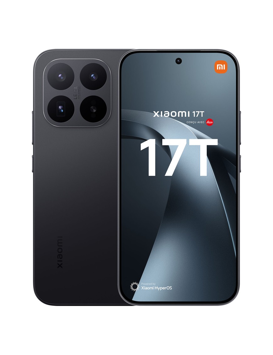 Xiaomi 17T 12GB+256GB 6.59" 5G Black Dual Sim Europa