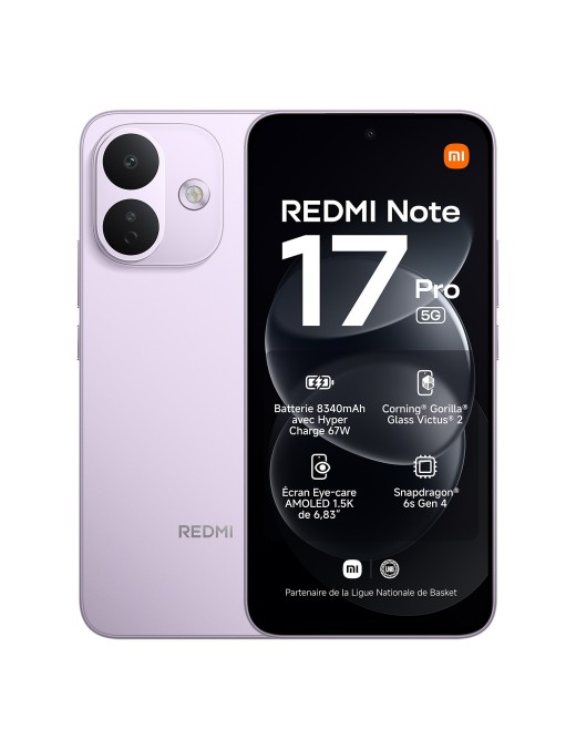 Xiaomi Redmi Note 17 Pro 5G 6,83" 6GB+256GB Purple Europa
