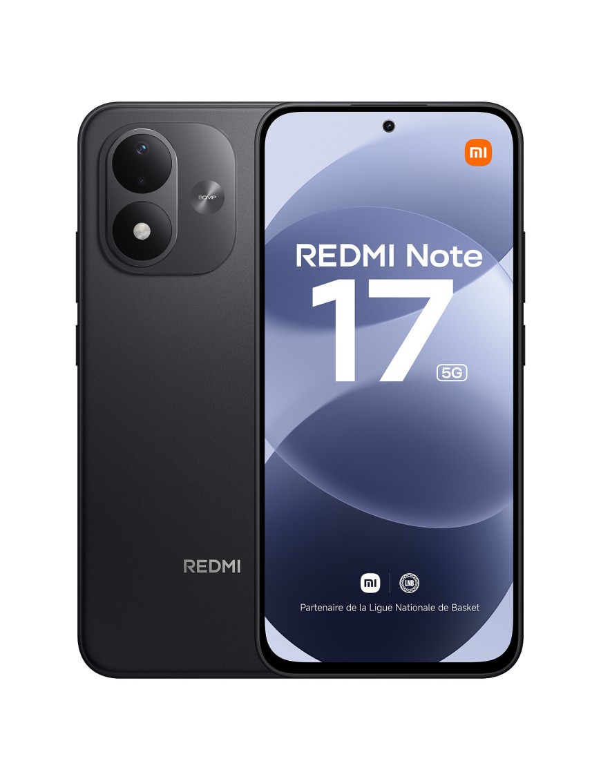 Xiaomi Redmi Note 17 5G 6,99" 6GB+256GB Black Italia