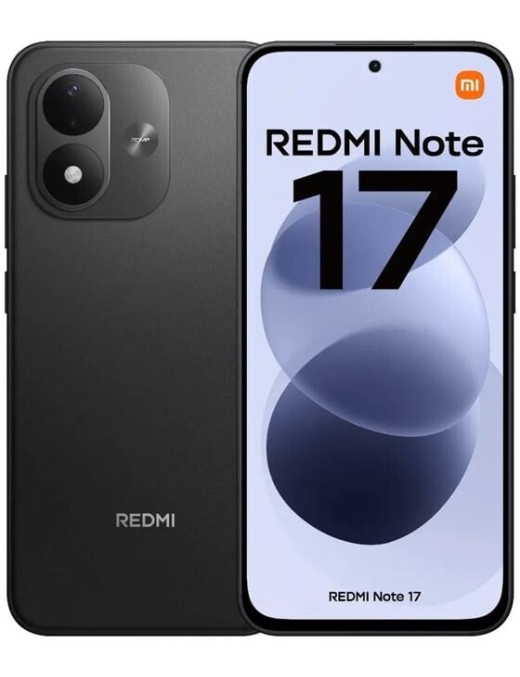 Xiaomi Redmi Note 17 4G 6,99" 6GB+256GB Black Europa