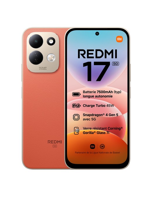 Xiaomi Redmi 17 5G 6,9" 4GB RAM 128GB Vivid Orange Dual Sim Europa