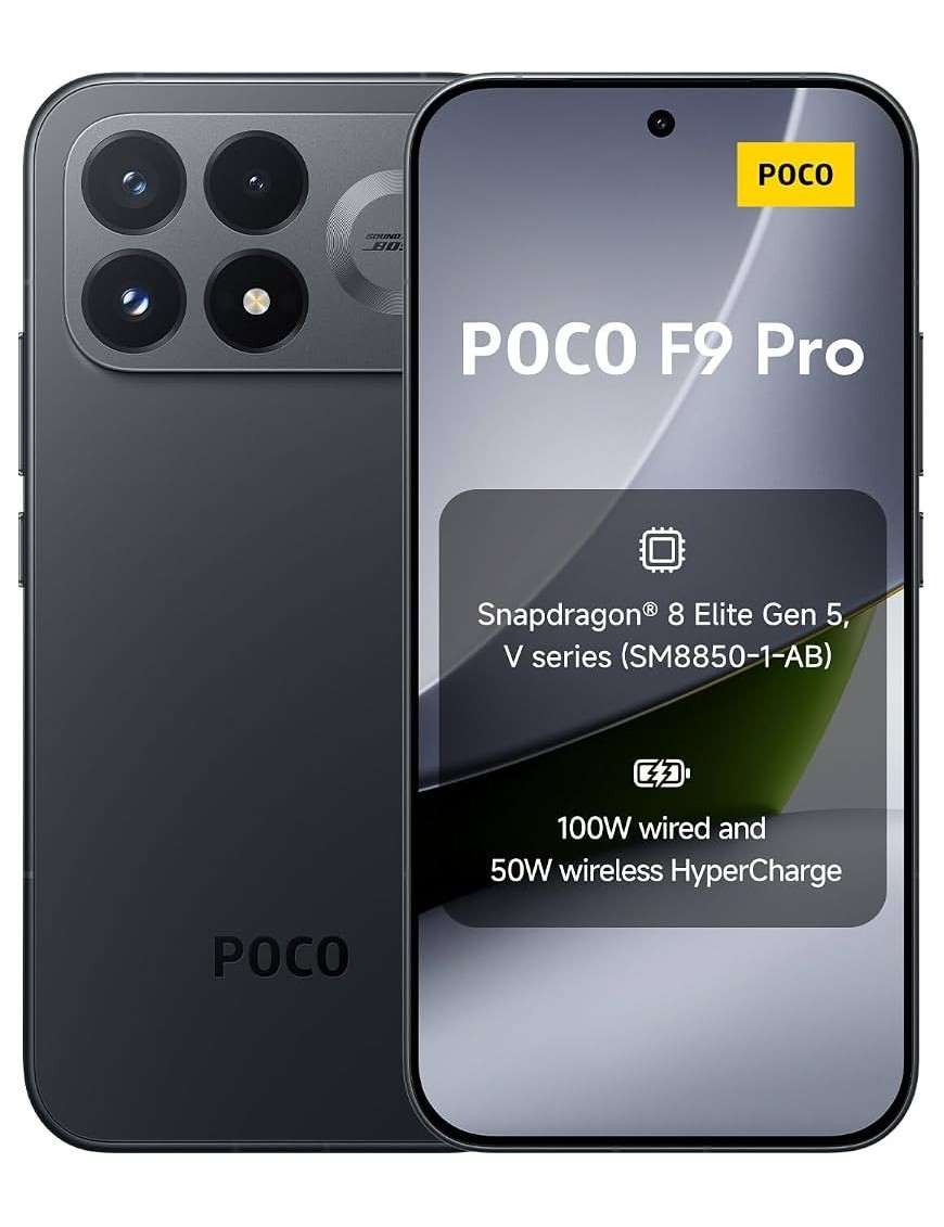 POCO F9 Pro 12+256GB 6.59" Black DS Global