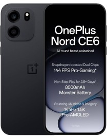 OnePlus Nord CE 6 5G 6,78" 8GB RAM 256GB Black Dual Sim Europa