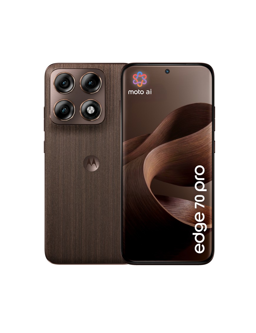 Motorola edge 70 pro 17.2 cm (6.78") Dual SIM Android 16.0 5G USB Type-C 8 GB 256 GB 6500 mAh Wood