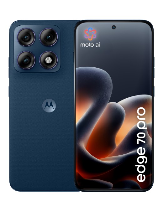 Motorola edge 70 pro 17.2 cm (6.78") Dual SIM Android 16.0 5G USB Type-C 12 GB 512 GB 6500 mAh Dark Blue