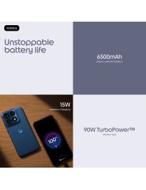 Motorola edge 70 pro 17.2 cm (6.78") Dual SIM Android 16.0 5G USB Type-C 12 GB 512 GB 6500 mAh Dark Blue