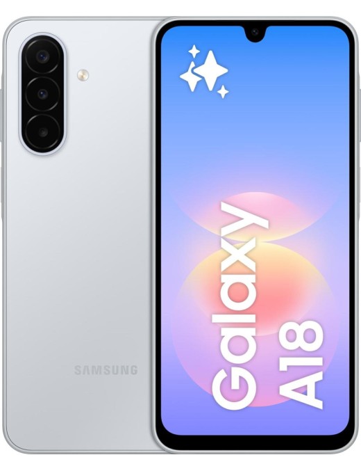 Samsung Galaxy A18 4G A185 6,7" 4GB RAM 128GB Silver Dual Sim Europa