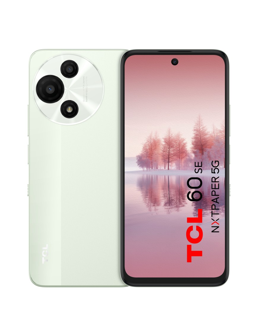 TCL 60 SE NXTPAPER 5G 17 cm (6.7") Android 15 USB Type-C 8 GB 256 GB 5200 mAh Green, Mint colour