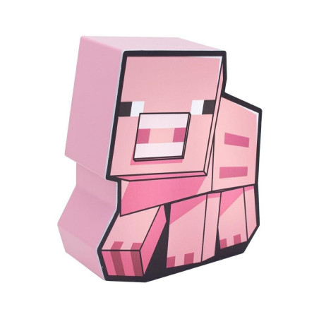 Paladone Box Light Minecraft Pig 2D
