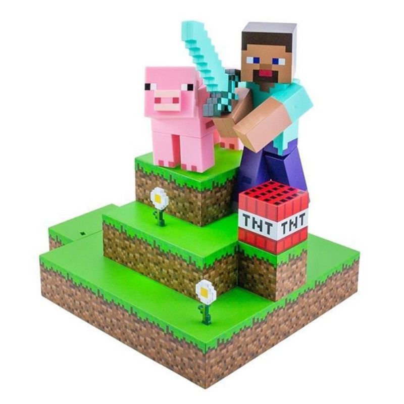Paladone Lampada Minecraft Figural