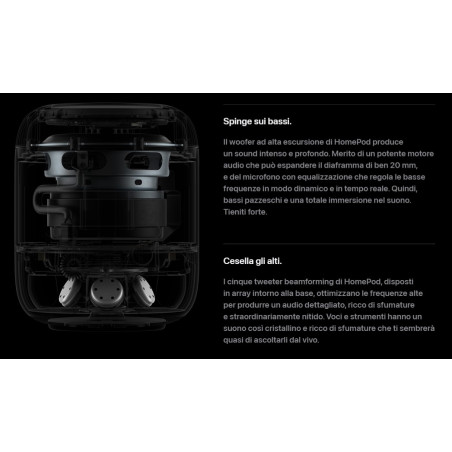 Apple HomePod 2023 White ITA MQJ83ZD/A