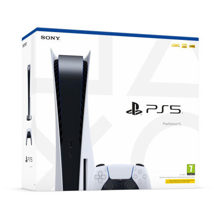 PS5 Console 825GB Standard Edition White C Chassis EU