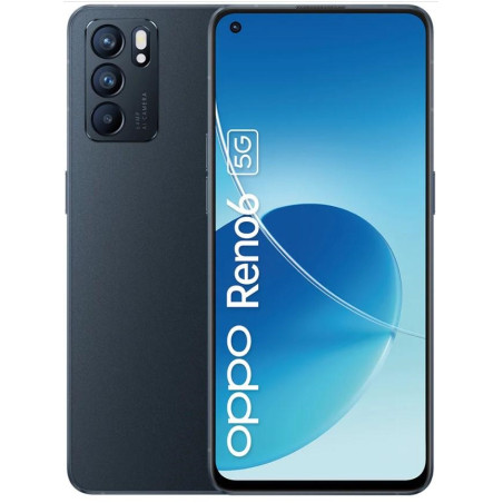 OPPO Reno 6 8+128GB 6.4" 5G Stellar Black DS EU