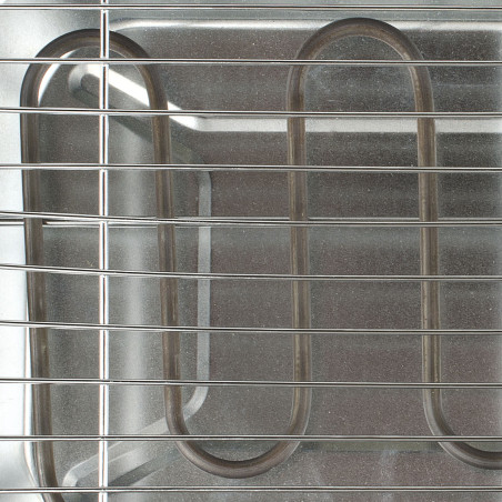 Girmi Barbecue con Griglia BQ11 INOX 38x22cm 2000W